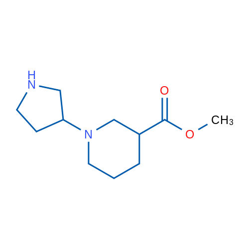 Methyl 1-(pyrrolidin-3-yl)piperidine-3-carboxylate 1g