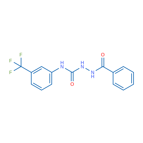 N-({[3-(trifluoromethyl)phenyl]carbamoyl}amino)benzamide 1g