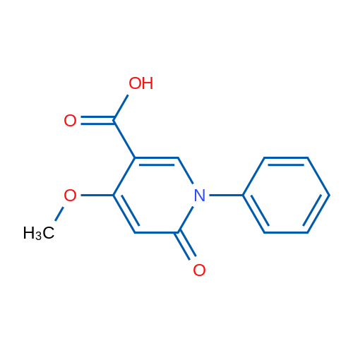 4-methoxy-6-oxo-1-phenyl-1,6-dihydropyridine-3-carboxylic acid 10g
