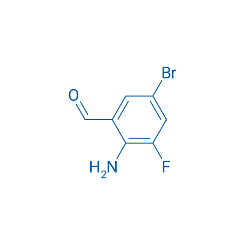 2-Amino-5-bromo-3-fluorobenzaldehyde 250mg
