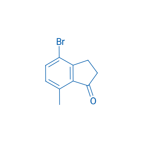 4-Bromo-7-methyl-2,3-dihydro-1H-inden-1-one 250mg