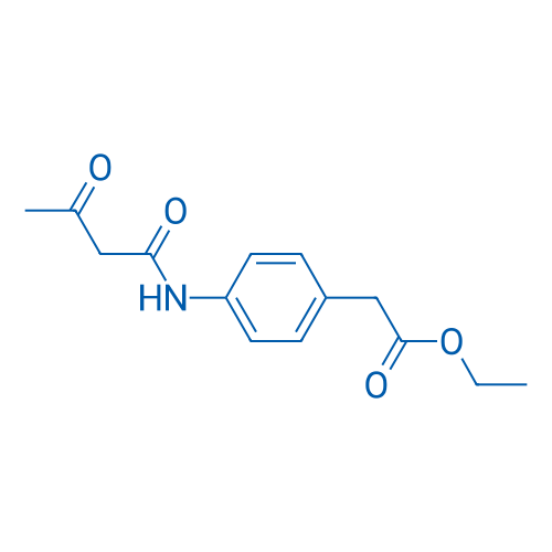 Ethyl 2-(4-(3-oxobutanamido)phenyl)acetate 5g