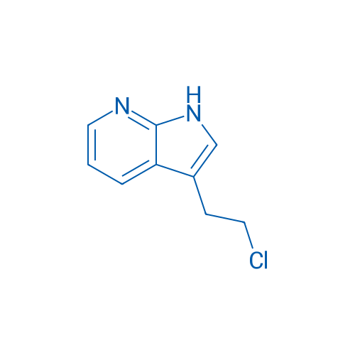 3-(2-Chloroethyl)-1H-pyrrolo[2,3-b]pyridine 5g