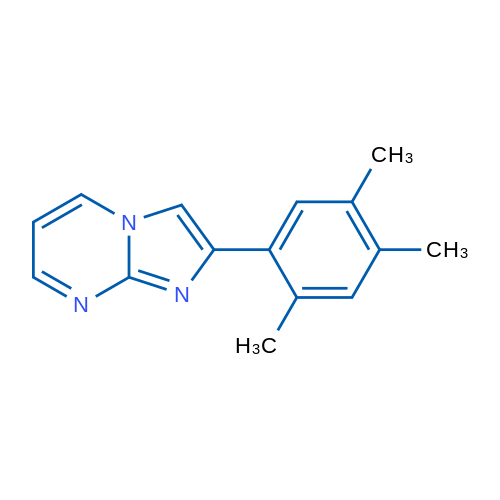 2-(2,4,5-TRimethylphenyl)imidazo[1,2-a]pyrimidine 1g