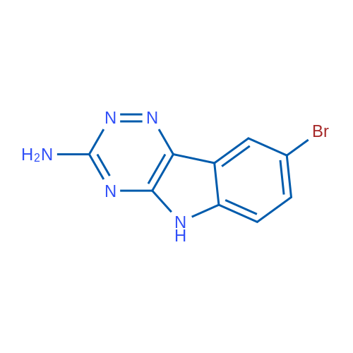 5H-[1,2,4]TRiazino[5,6-b]indol-3-amine, 8-bromo- 1g