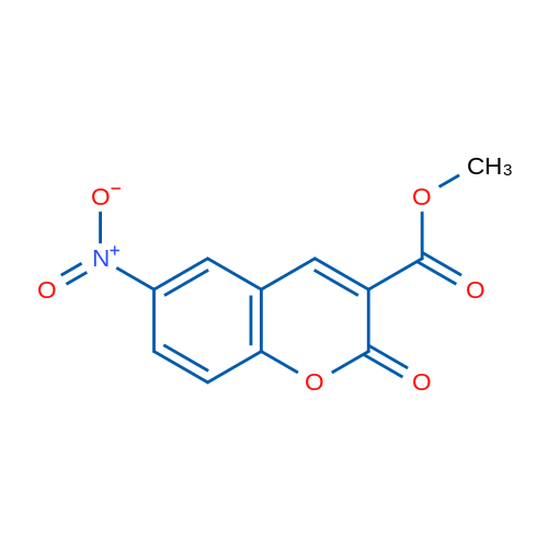 Methyl 6-nitro-2-oxo-2H-chromene-3-carboxylate 5g
