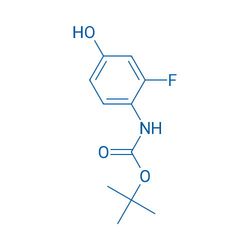 4-(Boc-amino)-3-fluoro-phenol 1g