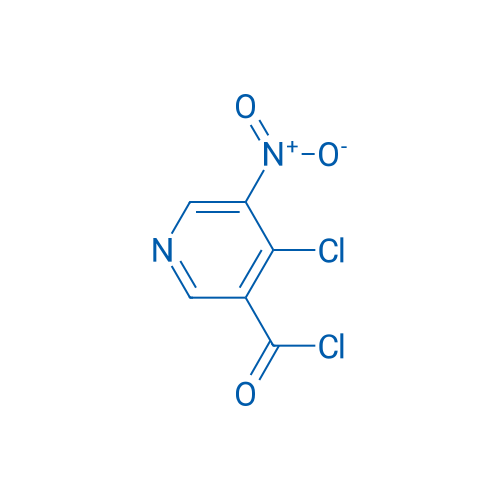 4-Chloro-5-nitropyridine-3-carbonyl chloride 1g