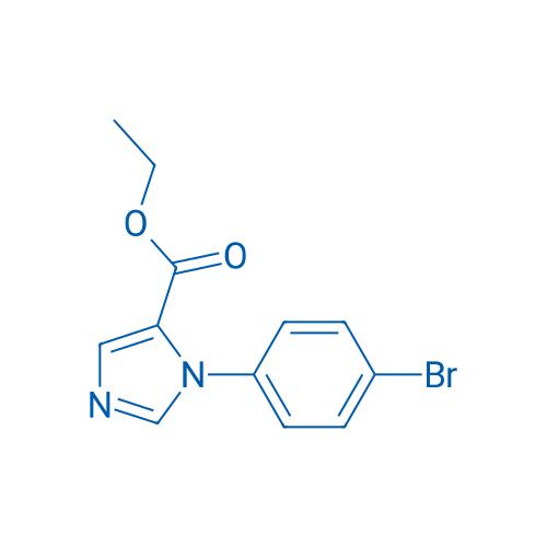 Ethyl 1-(4-bromophenyl)-1H-imidazole-5-carboxylate 1g