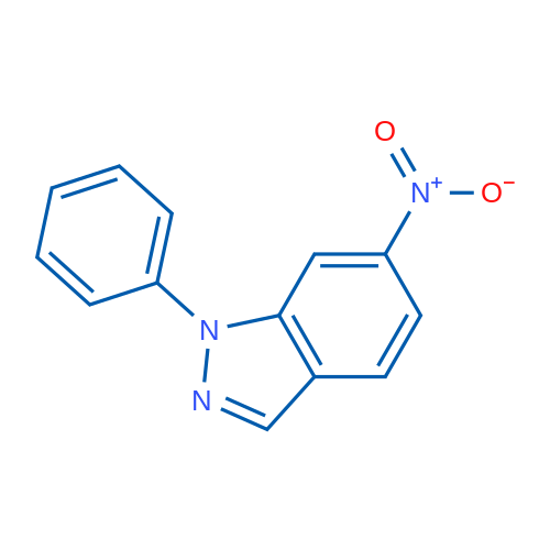 6-Nitro-1-phenyl-1H-indazole 1g