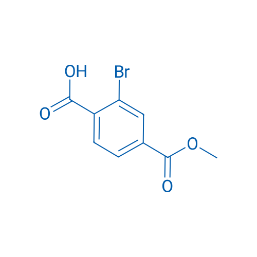 2-Bromo-4-(methoxycarbonyl)benzoic acid 1g