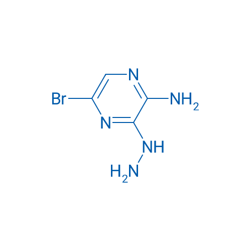 5-Bromo-3-hydrazinylpyrazin-2-amine 1g