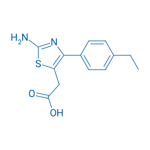 2-(2-Amino-4-(4-ethylphenyl)thiazol-5-yl)acetic acid 1g