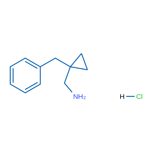 (1-Benzylcyclopropyl)methanamine hydrochloride 1g