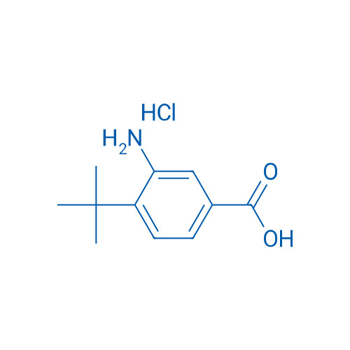 3-amino-4-(tert-butyl)benzoic acid hydrochloride 10g