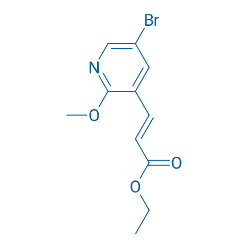 Ethyl 3-(5-bromo-2-methoxypyridin-3-yl)acrylate 1g