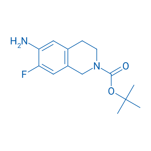 tert-Butyl 6-amino-7-fluoro-3,4-dihydroisoquinoline-2(1H)-carboxylate 250mg
