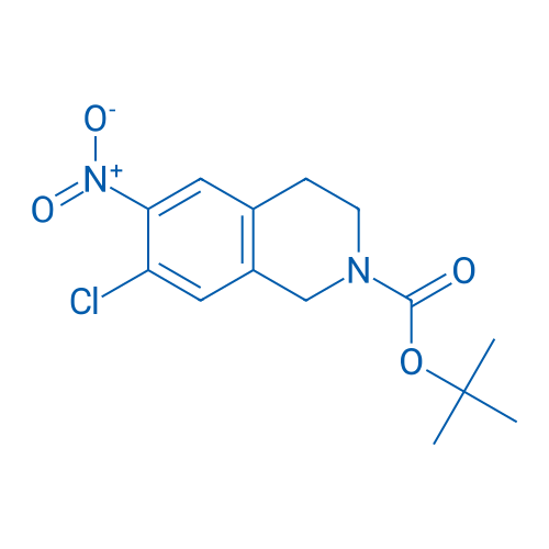 tert-Butyl 7-chloro-6-nitro-3,4-dihydroisoquinoline-2(1H)-carboxylate 5g