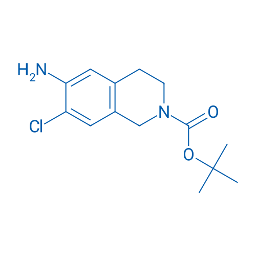 tert-Butyl 6-amino-7-chloro-3,4-dihydroisoquinoline-2(1H)-carboxylate 250mg