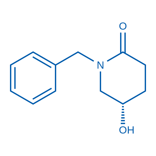 (S)-1-Benzyl-5-hydroxypiperidin-2-one 250mg