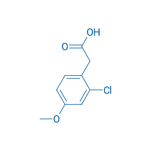 2-(2-Chloro-4-methoxyphenyl)acetic acid 1g