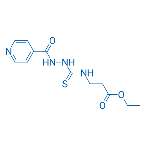 Ethyl 3-({[(pyridin-4-yl)formohydrazido]methanethioyl}amino)propanoate 1g