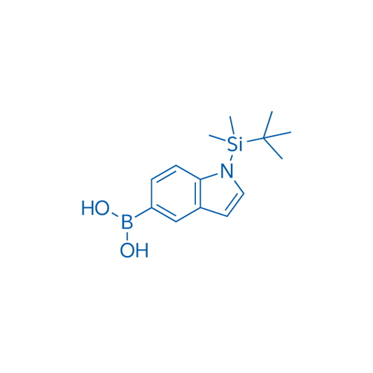 (1-(tert-Butyldimethylsilyl)-1H-indol-5-yl)boronic acid 250mg