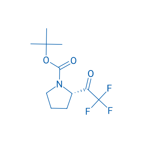 (S)-tert-Butyl 2-(2,2,2-trifluoroacetyl)pyrrolidine-1-carboxylate 1g