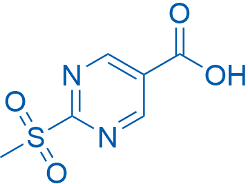 2-Methanesulfonylpyrimidine-5-carboxylic acid 250mg