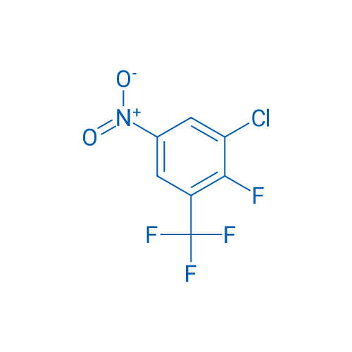 1-Chloro-2-fluoro-5-nitro-3-(trifluoromethyl)benzene 250mg