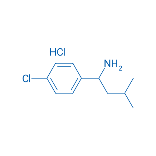 1-(4-Chlorophenyl)-3-methylbutan-1-amine hydrochloride 250mg