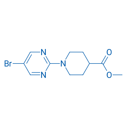 Methyl 1-(5-bromopyrimidin-2-yl)piperidine-4-carboxylate 25g