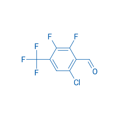 6-Chloro-2,3-difluoro-4-(trifluoromethyl)benzaldehyde 1g