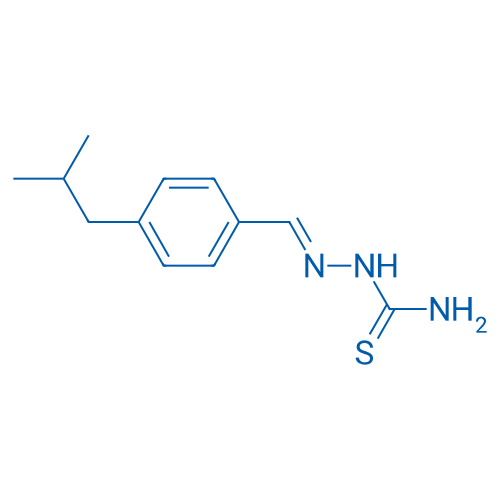 [(E)-{[4-(2-methylpropyl)phenyl]methylidene}amino]thiourea 1g