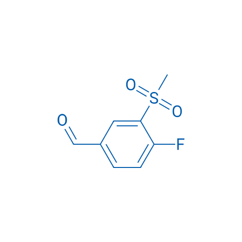 4-Fluoro-3-(methylsulfonyl)benzaldehyde 1g