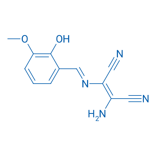 2-Amino-3-{[(2-hydroxy-3-methoxyphenyl)methylidene]amino}but-2-enedinitrile 1g