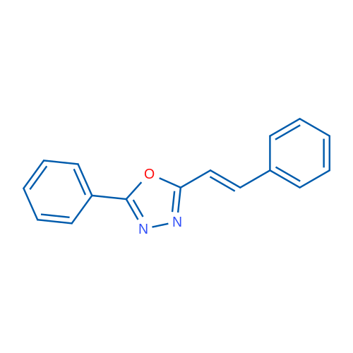 2-Phenyl-5-[(E)-2-phenylethenyl]-1,3,4-oxadiazole 1g
