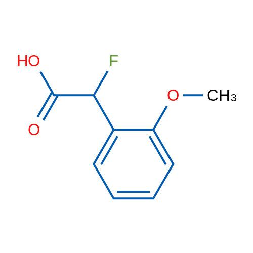2-Fluoro-2-(2-methoxyphenyl)acetic acid 1g