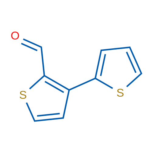 3-Thiophen-2-ylthiophene-2-carbaldehyde 1g