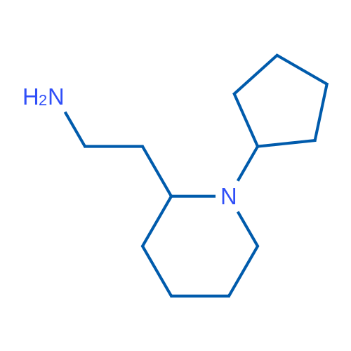 [2-(1-cyclopentylpiperidin-2-yl)ethyl]amine 5g