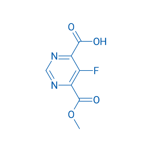 5-Fluoro-6-(methoxycarbonyl)pyrimidine-4-carboxylic acid 1g