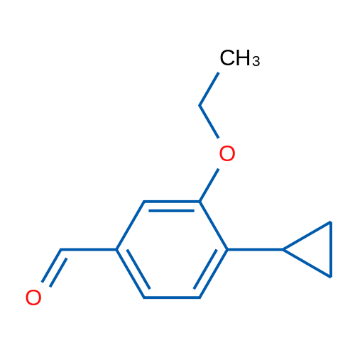 4-Cyclopropyl-3-ethoxy-benzaldehyde 1g