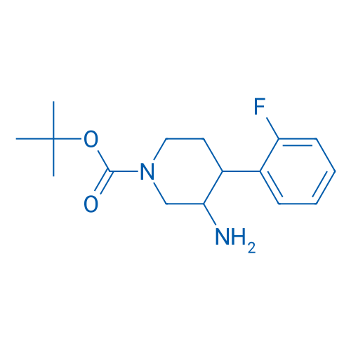 tert-Butyl 3-amino-4-(2-fluorophenyl)piperidine-1-carboxylate 1g