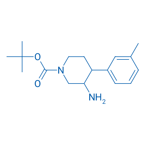 tert-Butyl 3-amino-4-(3-methylphenyl)piperidine-1-carboxylate 1g