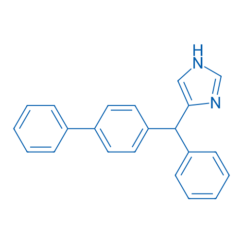 4-([1,1'-Biphenyl]-4-yl(phenyl)methyl)-1H-imidazole 50mg