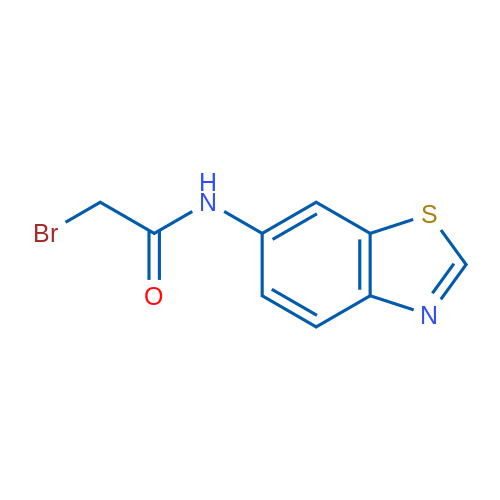 N-(Benzo[d]thiazol-6-yl)-2-bromoacetamide 5g