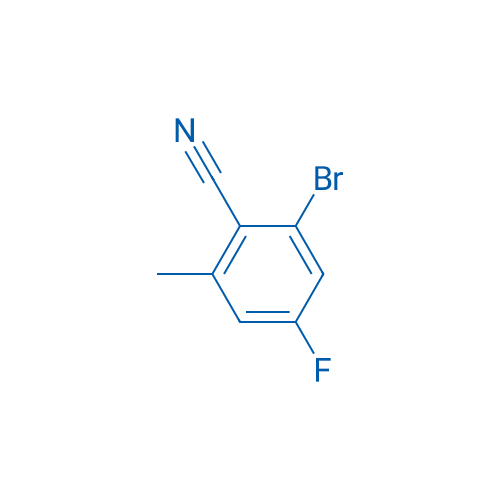 2-Bromo-4-fluoro-6-methylbenzonitrile 250mg