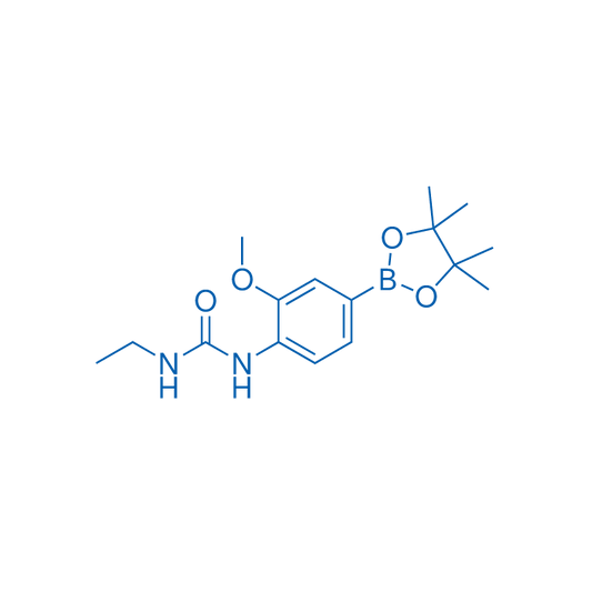 1-Ethyl-3-(2-methoxy-4-(4,4,5,5-tetramethyl-1,3,2-dioxaborolan-2-yl)phenyl)urea 5g