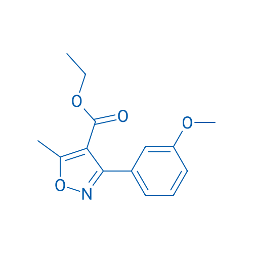 Ethyl 3-(3-methoxyphenyl)-5-methylisoxazole-4-carboxylate 1g