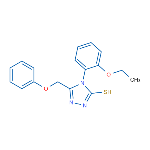 4-(2-Ethoxyphenyl)-5-(phenoxymethyl)-4H-1,2,4-triazole-3-thiol 1g
